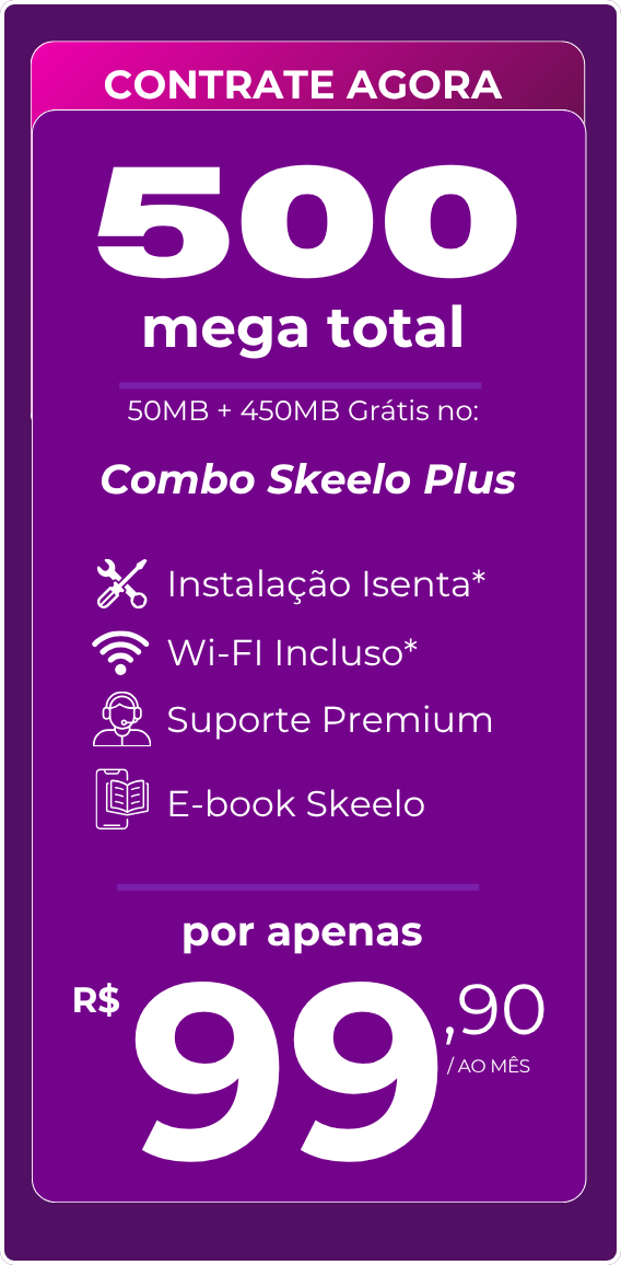 Plano 500 mega total