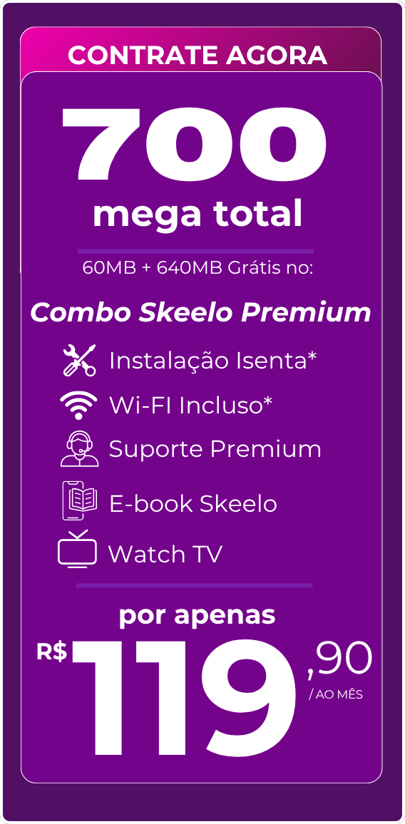 Plano 700 mega total